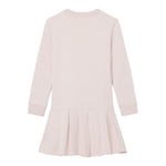 Lacoste Abito Manica Lunga tinta unita Rosa per Bambina 347065 ROSA LACOSTE 