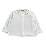 La Stupenderia Camicia tinta unita con Colletto Bianco per Bambino 1TCCM23 BIANCO LA STUPENDERIA 
