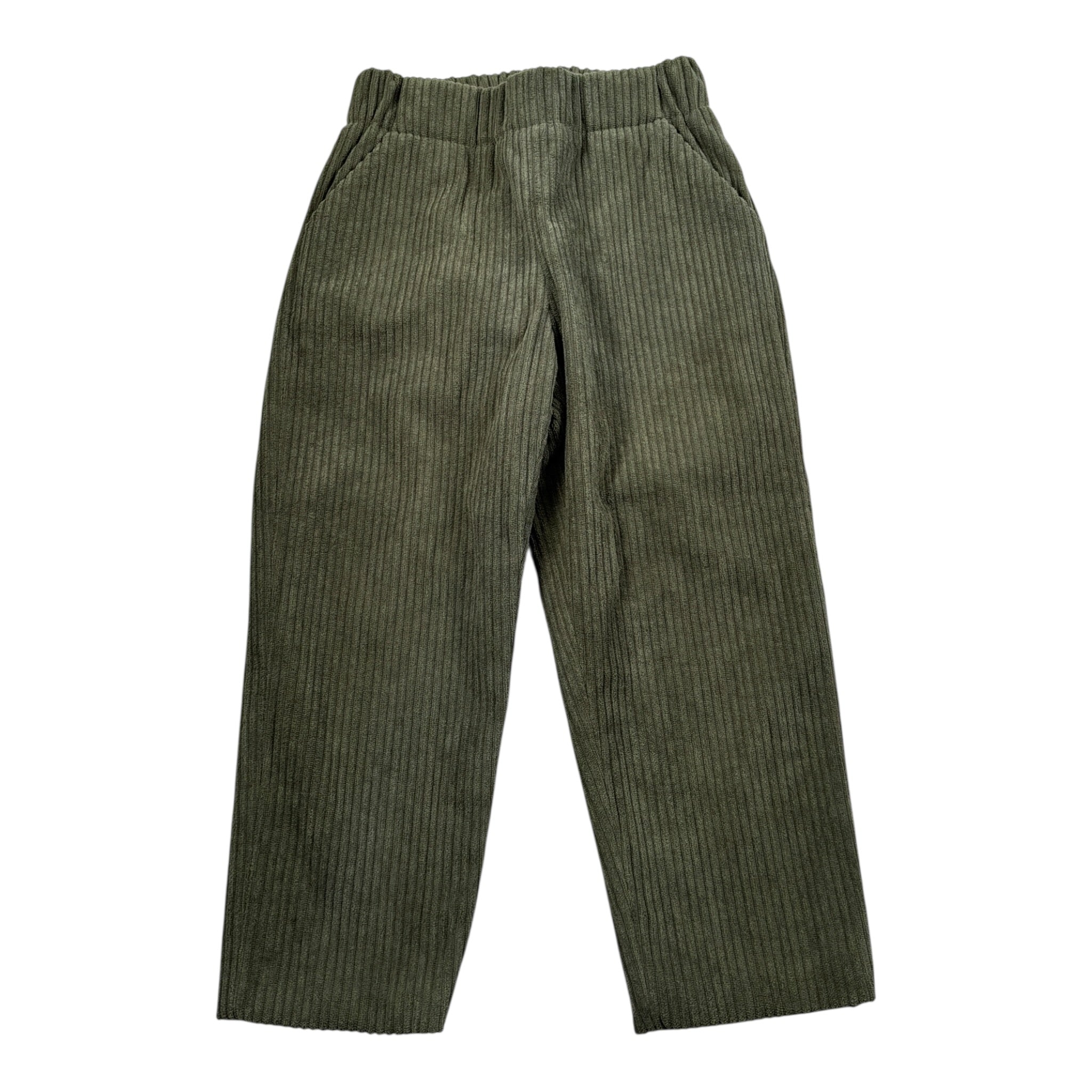 La Stupenderia Pantalone tinta unita con Elastico In Vita Verde per Bambino 1TCPN23 VERDE LA STUPENDERIA 