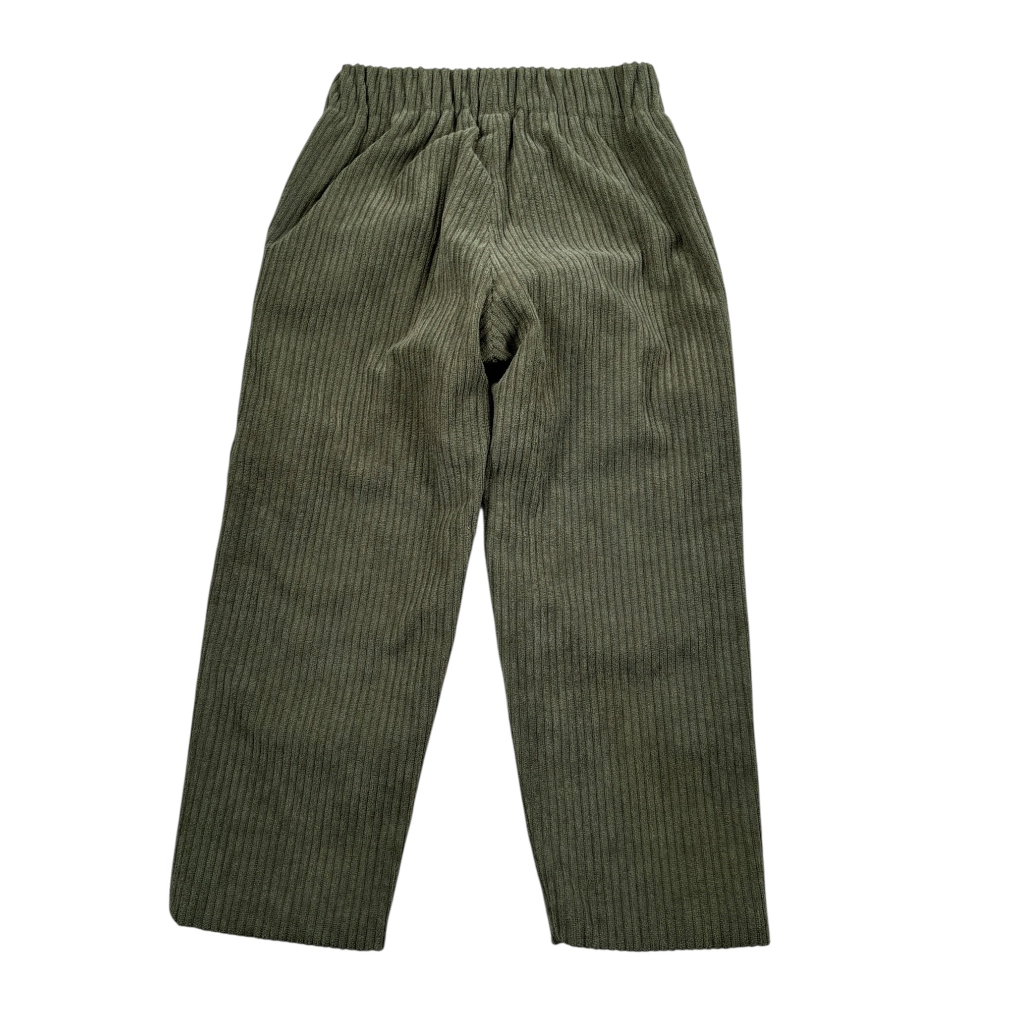 La Stupenderia Pantalone tinta unita con Elastico In Vita Verde per Bambino 1TCPN23 VERDE LA STUPENDERIA 