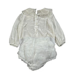 La Stupenderia Completo 2 Pezzi Body-Culotte Panna per Neonata CBCT02 PANNA LA STUPENDERIA 