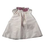La Stupenderia Abito Mezza Manica tinta unita con Colletto Rosa per Bambina CCAB28 ROSA LA STUPENDERIA 