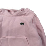 Lacoste Felpa tinta unita con Cappuccio Rosa per Neonata SJ0926 ROSA LACOSTE 
