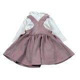 Lalalu' Completo 2 Pezzi Body-Salopette Rosa per Neonata 8LTL11Q ROSA LALALU' 