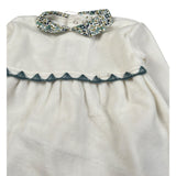 Lalalu' Completo 2Pz Bicolore Maglia-Ghettina Bianco/Verde per Neonata CPL13Q BIANCO/VERDE LALALU' 