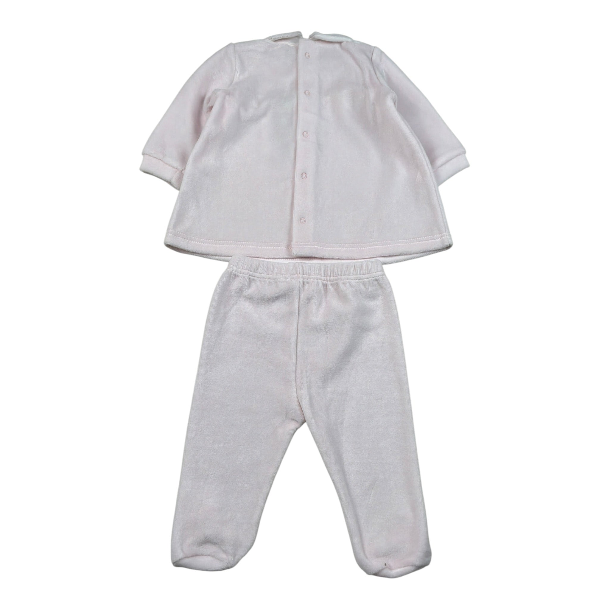 Lalalu' Completo 2 Pezzi Maglia-Ghettina tinta unita Rosa per Neonata CPL8QX ROSA LALALU' 