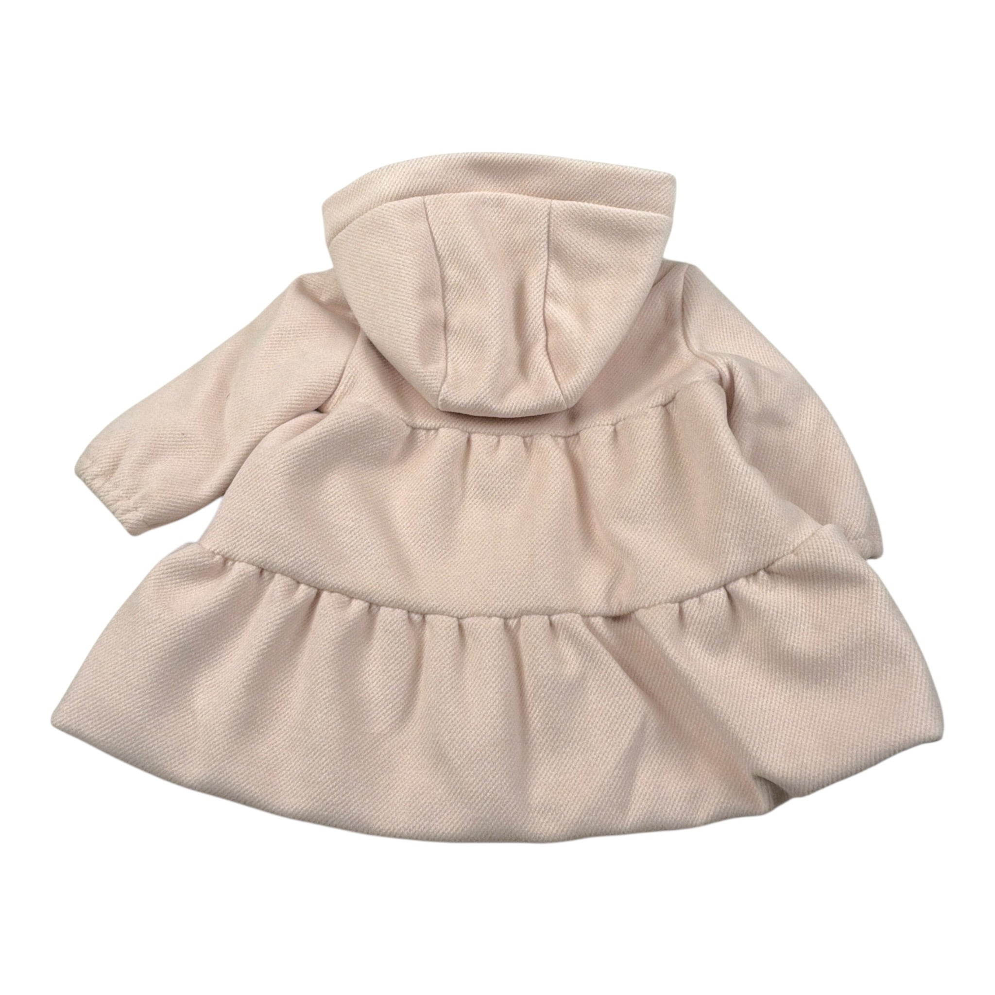 Lalalu' Cappotto tinta unita con Cappuccio Rosa per Neonata SPAO ROSA LALALU' 