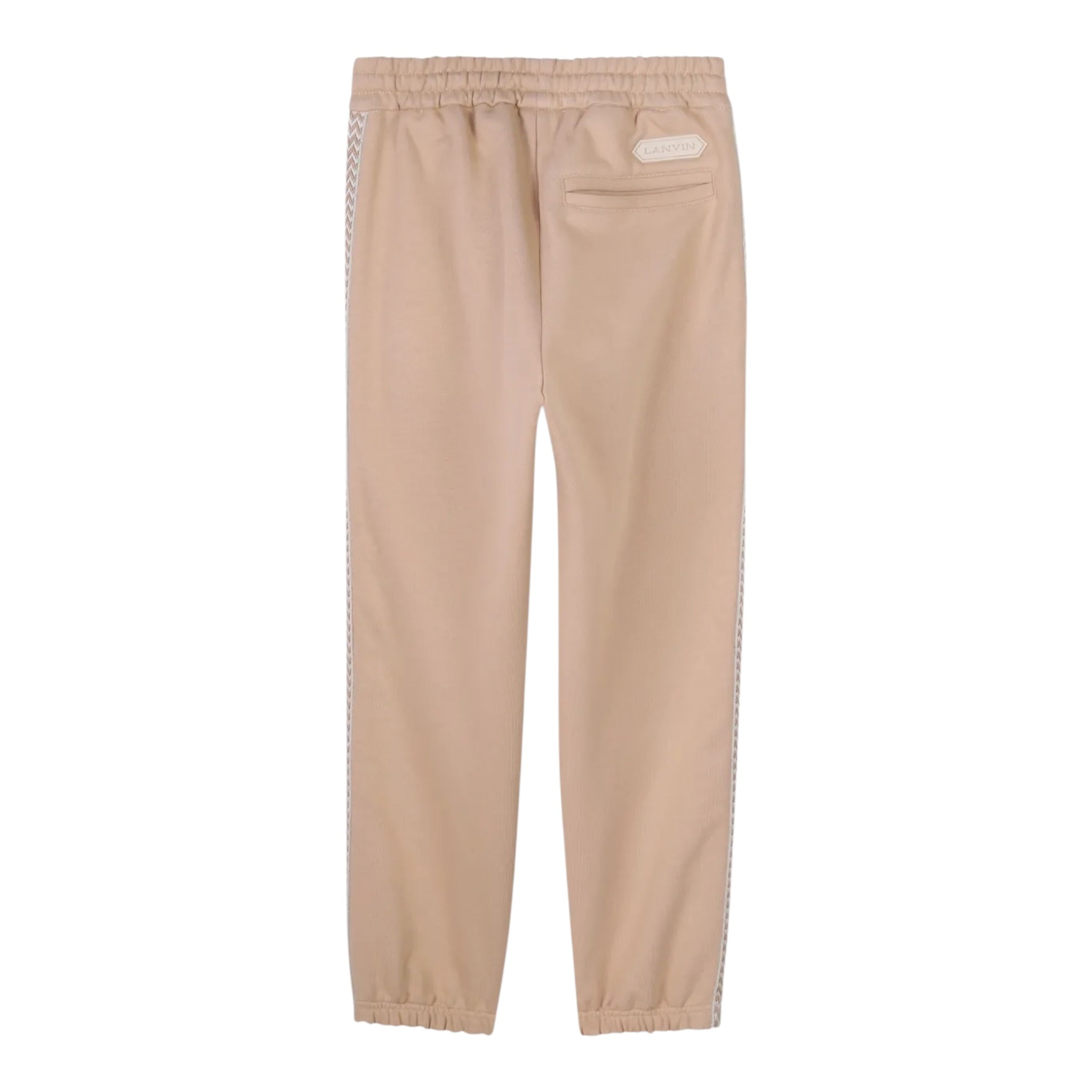 Lanvin Pantalone tinta unita Modello Tuta Beige per Bambino N30230 BEIGE LANVIN 
