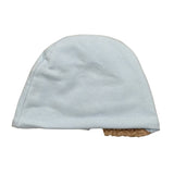 Le Bebe' Cappello tinta unita con Stampa Azzurro per Neonato LBB5126 AZZURRO LE BEBE' 