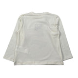 Le Bebe' Shirt Girocollo tinta unita con Stampa Panna per Bambino LBB5183J PANNA LE BEBE' 