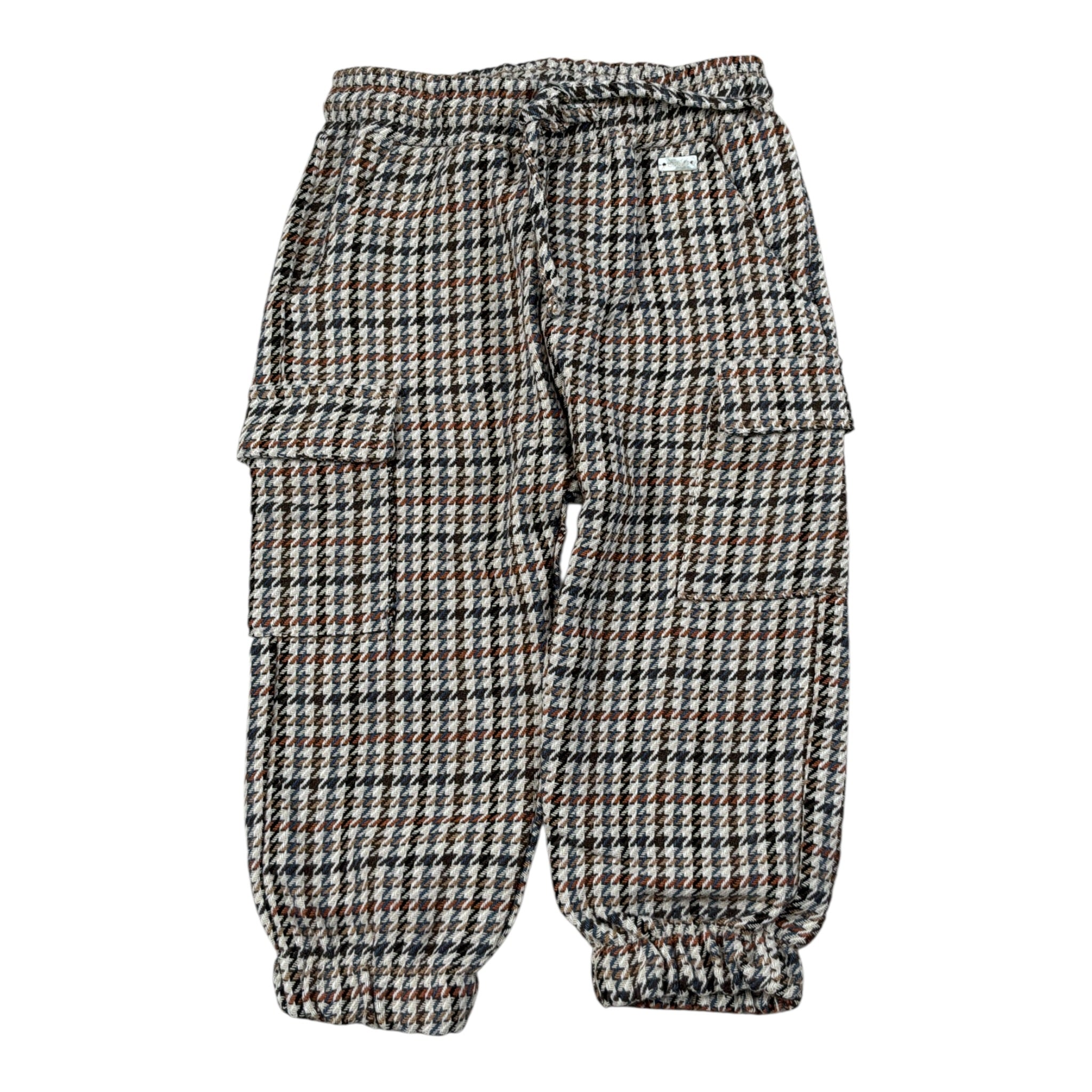 Le Bebe' Pantalone tinta unita con Fantasia Panna per Neonato LBB5188 PANNA LE BEBE' 