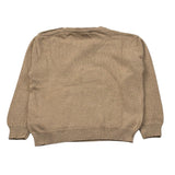 Le Bebe' Maglia Girocollo tinta unita con Ricami Beige per Neonato LBB5227 BEIGE LE BEBE' 