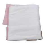 Le Bebe' Coperta Bicolore con Stampa Bianco/Rosa per Neonata LBG6007X BIANCO/ROSA LE BEBE' 