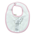Le Bebe' Bavetta tinta unita con Orecchie Rosa per Neonata LBG6021 ROSA LE BEBE' 