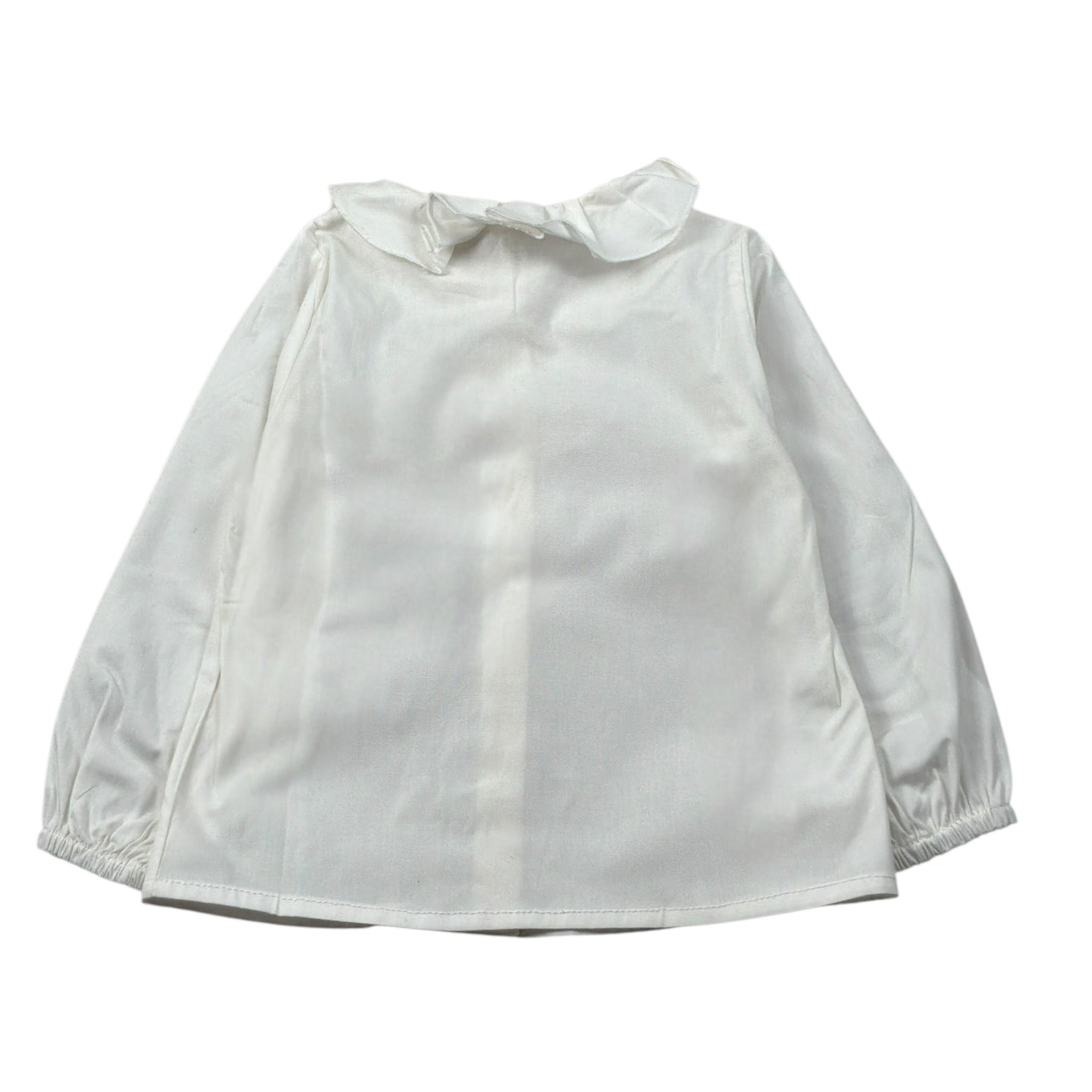 Le Bebe' Camicia Manica Lunga tinta unita Panna per Bambina LBG6062J PANNA LE BEBE' 