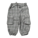 Le Bebe' Pantalone tinta unita con Fantasia Grigio per Neonata LBG6146 GRIGIO LE BEBE' 