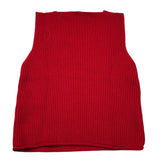 Le Coconne Gilet tinta unita Rosso per Bambina LCN1234 ROSSO LE COCONNE 