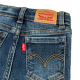 Levi'S Jeans tinta unita Modello A Zampa Blu per Neonata 1EK988X BLU LEVI'S 