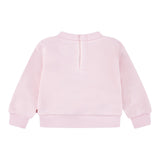 Levi'S Felpa tinta unita con Colletto Rosa per Neonata 1EN575X ROSA LEVI'S 