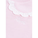 Levi'S Felpa tinta unita con Colletto Rosa per Neonata 1EN575X ROSA LEVI'S 