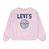 Levi'S Felpa Girocollo con Stampa Rosa per Bambina 3EN514 ROSA LEVI'S 