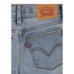Levi'S Jeans tinta unita Modello A Palazzo Azzurro per Bambina 4EG381 AZZURRO LEVI'S 