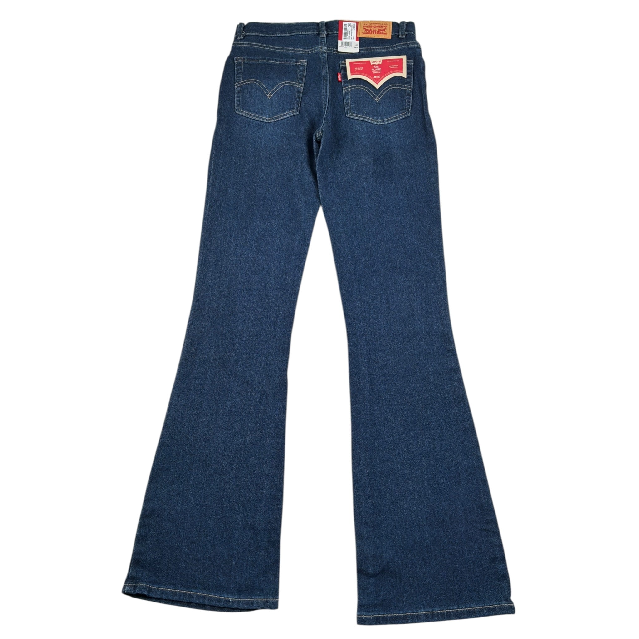 Levi'S Jeans tinta unita Modello Zampa Blu per Bambina 4EG970 BLU LEVI'S 