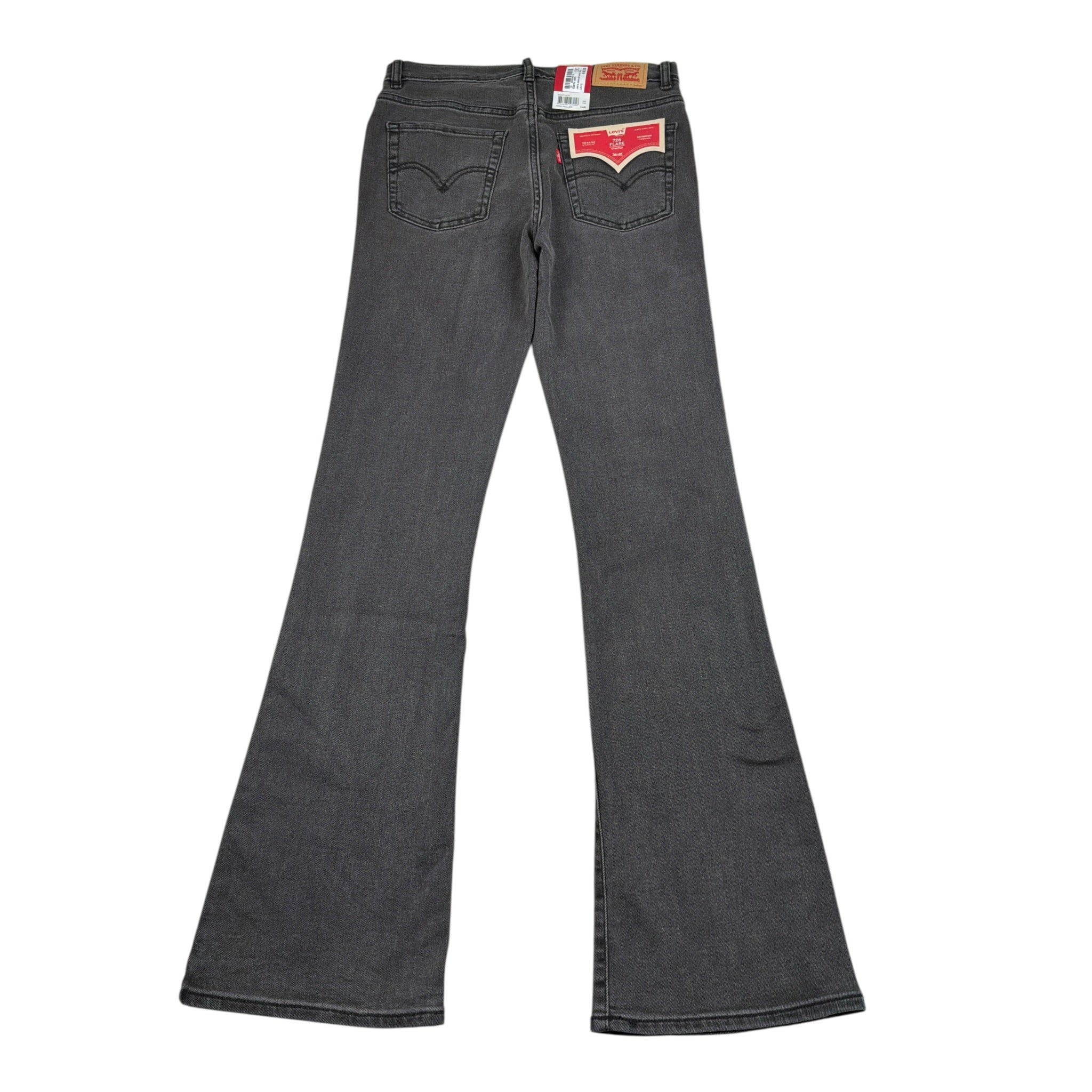 Levi'S Jeans tinta unita Modello Zampa Nero per Bambina 4EG970 NERO LEVI'S 
