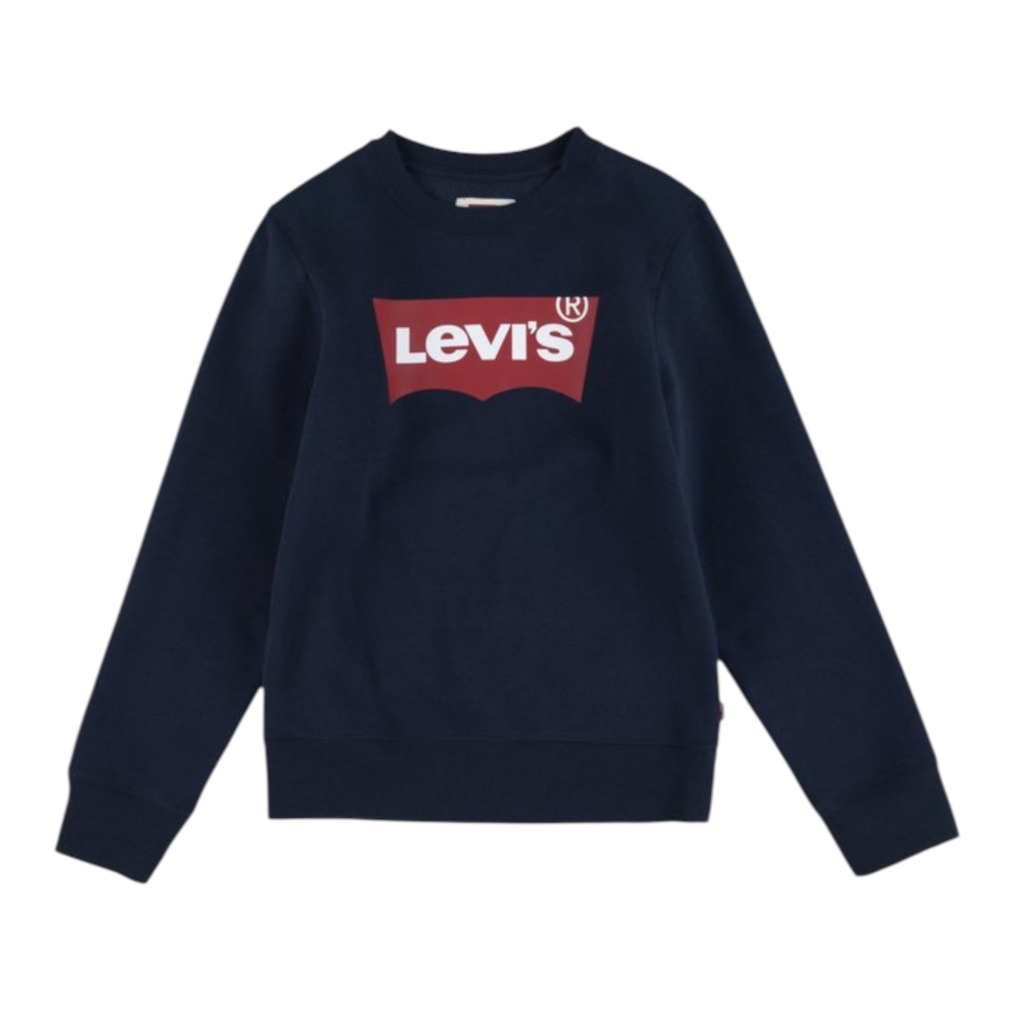 Levi'S Felpa Chiusa Girocollo con Logo tinta unita Blu per Neonato 6E9079NX BLU LEVI'S 