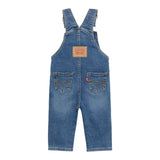Levi'S Salopette In Denim tinta unita Blu per Neonato 6ED533 BLU LEVI'S 