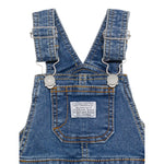 Levi'S Salopette In Denim tinta unita Blu per Bambino 6ED533J BLU LEVI'S 