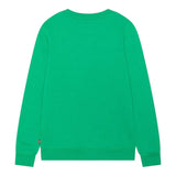 Levi'S Felpa Chiusa Girocollo tinta unita con Logo Verde per Bambino 8E9079X VERDE LEVI'S 