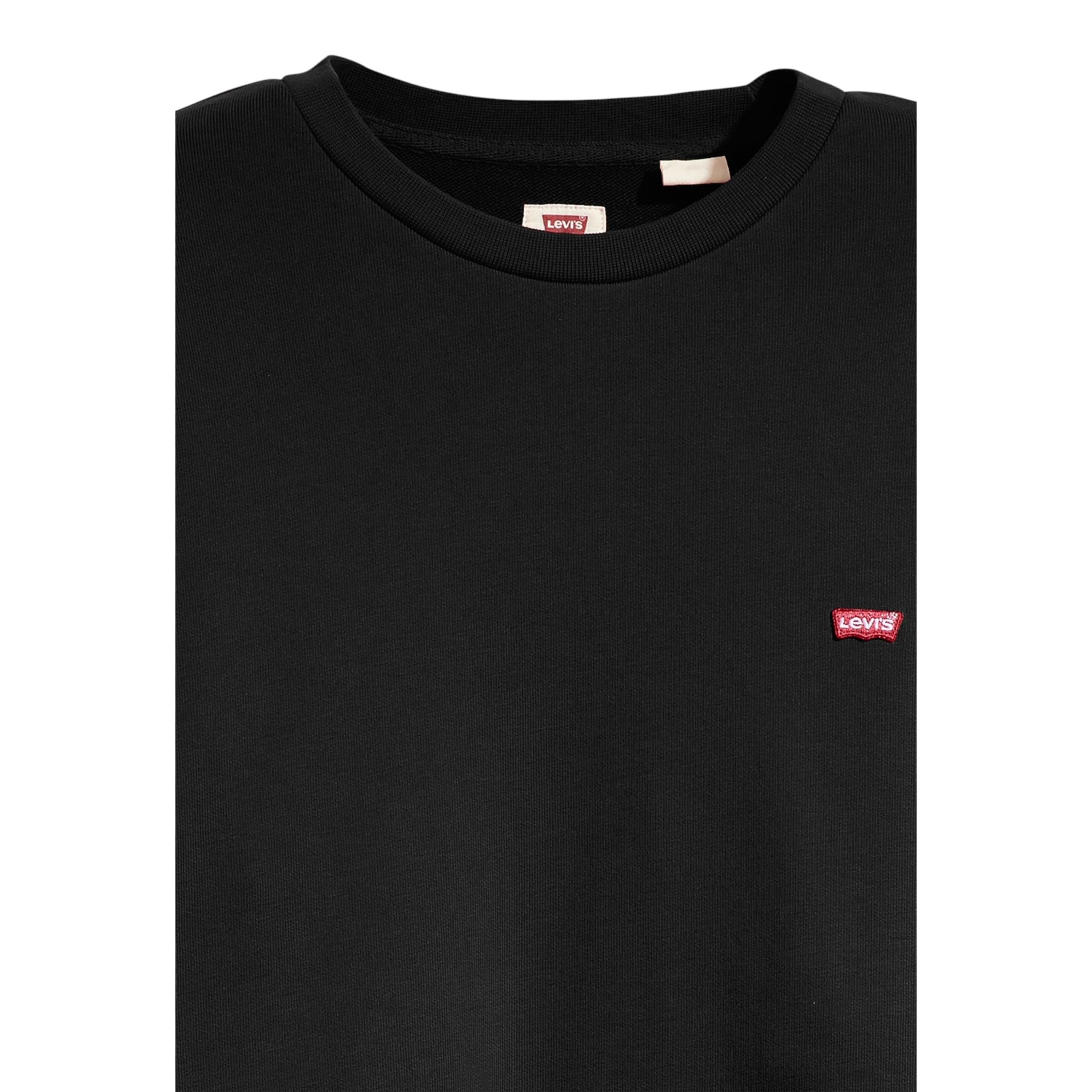 Levi'S Felpa Chiusa Girocollo tinta unita Nero per Bambino 8EE331X NERO LEVI'S 