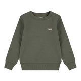 Levi'S Felpa Chiusa Girocollo tinta unita Verde per Bambino 8EE331XX VERDE LEVI'S 