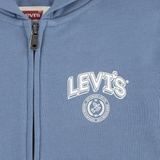 Levi'S Felpa con Zip E Cappuccio tinta unita Azzurro per Bambino 8EK793 AZZURRO LEVI'S 