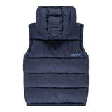 Levi'S Smanicato tinta unita con Cappuccio Blu per Bambino 8EL259 BLU LEVI'S 