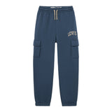 Levi'S Pantalone Tuta tinta unita con Logo Blu per Bambino 8EN651 BLU LEVI'S 