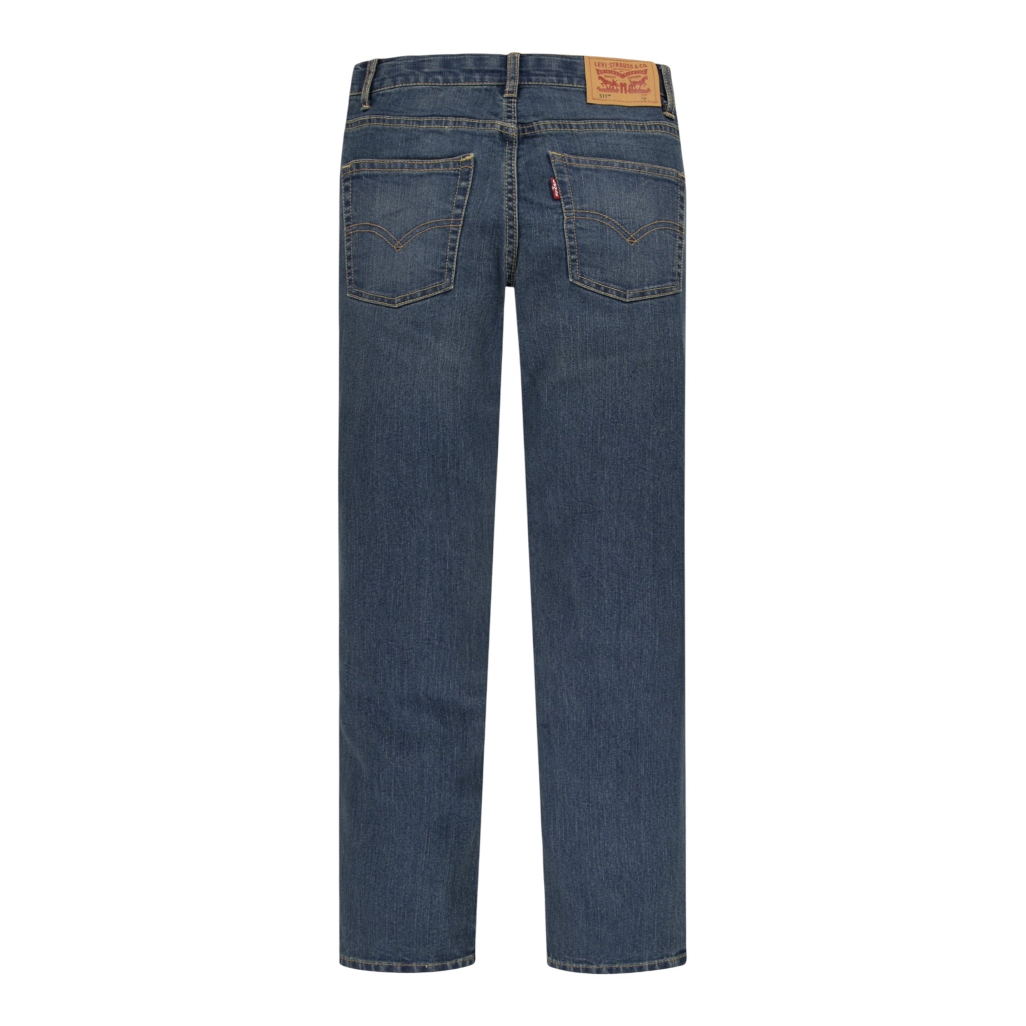 Levi'S Jeans tinta unita con Girovita Regolabile Blu per Bambino 9E2006X BLU LEVI'S 