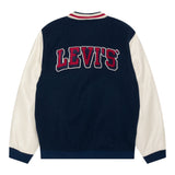 Levi'S Giubbino College tinta unita con Maniche In Contrasto Blu per Bambino 9EH926X BLU LEVI'S 