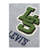 Levi'S Felpa Chiusa Girocollo tinta unita Grigio per Bambino 9EP034 GRIGIO LEVI'S 