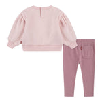 Levi'S Completo 2 Pezzi Felpa-Leggins Rosa per Bambina CMLEVJ ROSA LEVI'S 