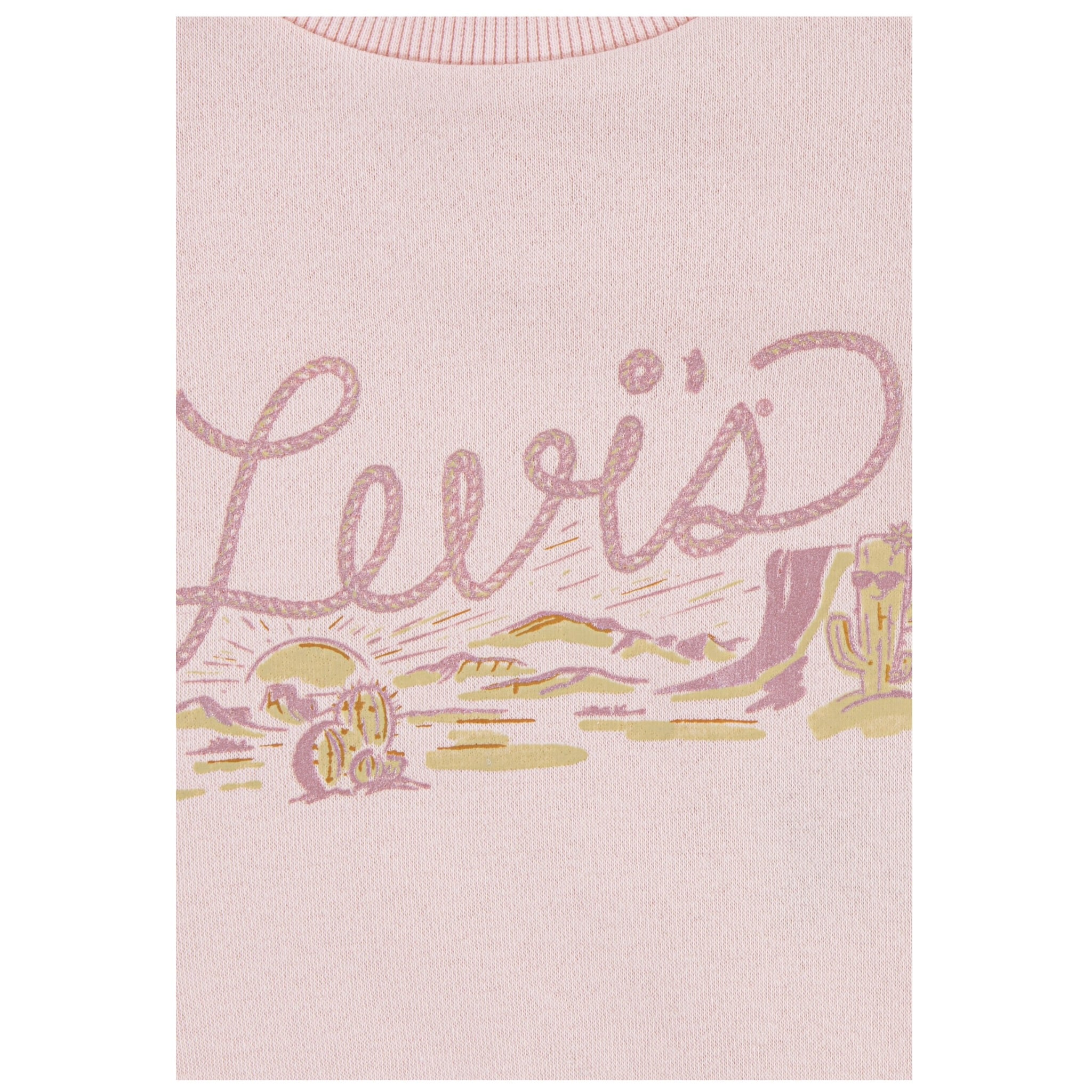 Levi'S Completo 2 Pezzi Felpa-Leggins Rosa per Bambina CMLEVJ ROSA LEVI'S 