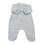 Little Bear Tutina Manica Lunga tinta unita Azzurro per Neonato 2057 AZZURRO LITTLE BEAR 
