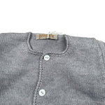 Little Bear Cardigan tinta unita Grigio per Neonato 4024 GRIGIO LITTLE BEAR 