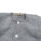 Little Bear Cardigan tinta unita Grigio per Neonato 4024 GRIGIO LITTLE BEAR 