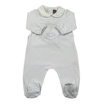 Little Bear Tutina Manica Lunga tinta unita Bianco per Neonato 4031 BIANCO LITTLE BEAR 