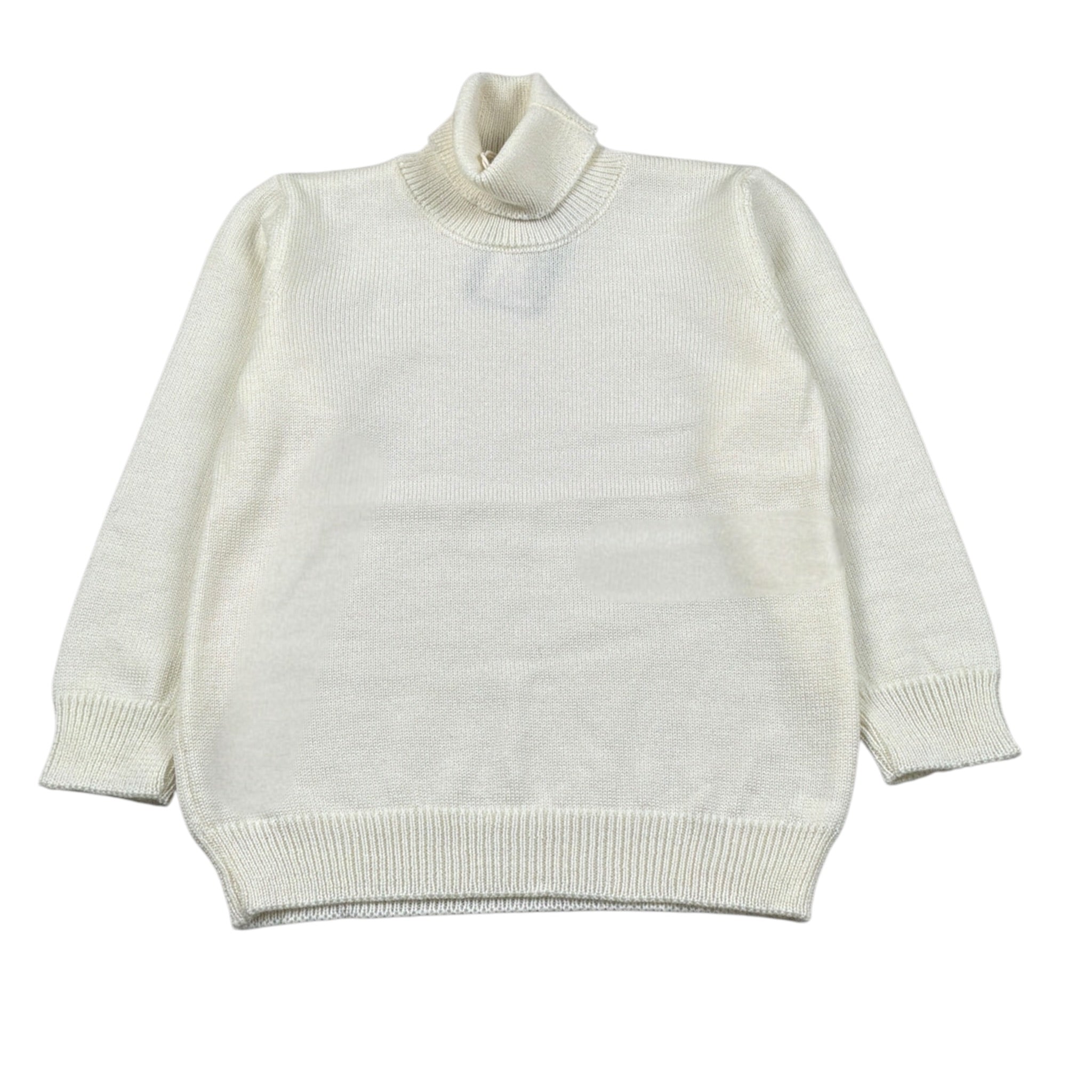 Little Bear Maglia Collo Alto tinta unita Panna per Bambino 7155J PANNA LITTLE BEAR 