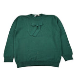 Little Bear Maglia Girocollo tinta unita Verde per Bambina 7163 VERDE LITTLE BEAR 