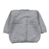 Little Bear Cardigan Tint Unita Grigio per Neonato 8024 GRIGIO LITTLE BEAR 