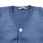 Little Bear Cardigan tinta unita Blu per Neonato 9178 BLU LITTLE BEAR 